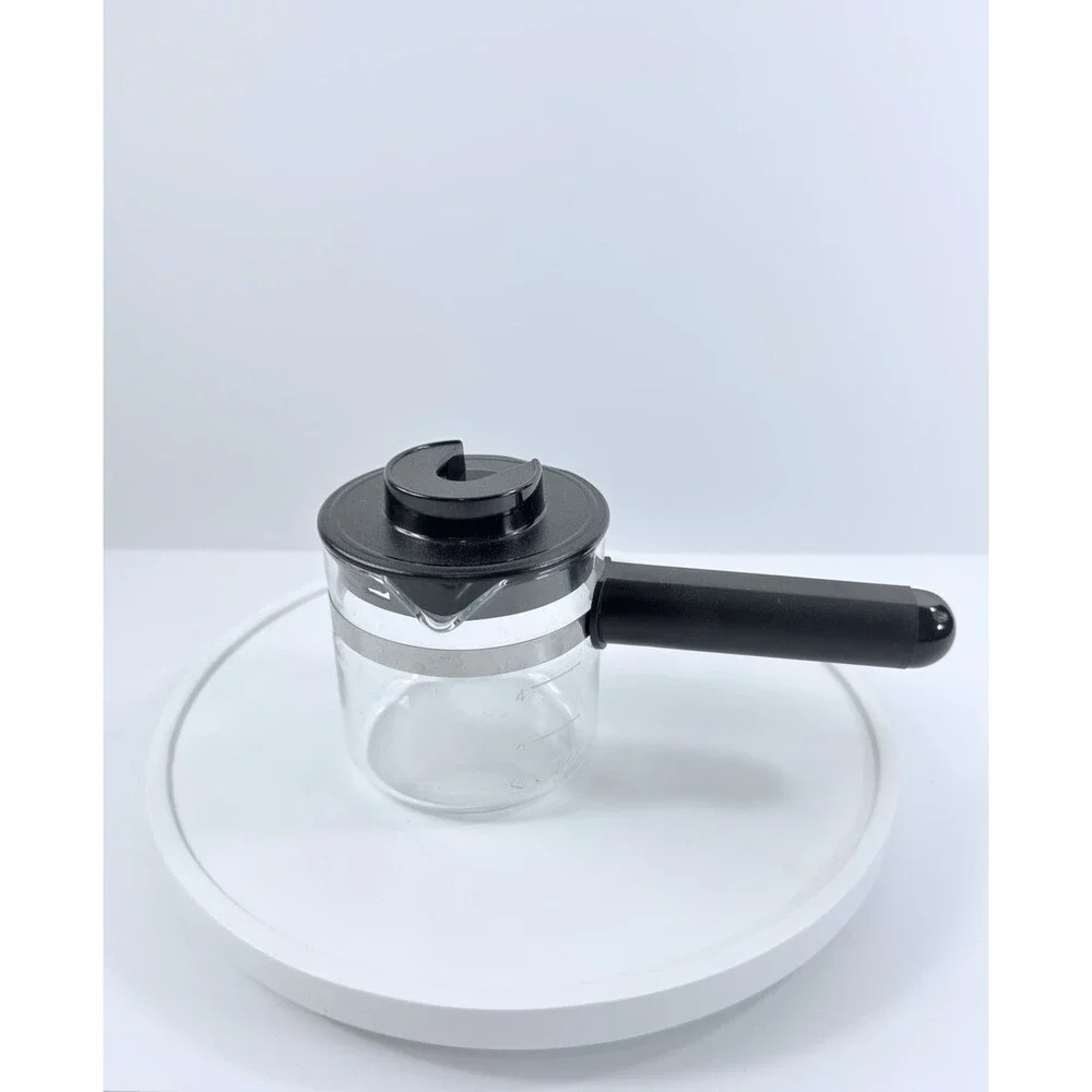 Keurig 4 Cup Glass Coffee Carafe Replacement Pot with Lid for Keurig K84 Brewer